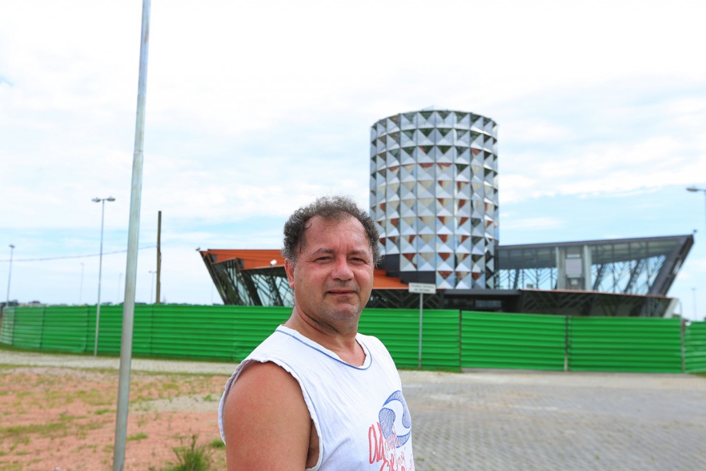 "Este espaço parado poderia ser mais bem aproveitado", disse José. Foto: Giuliano Gomes