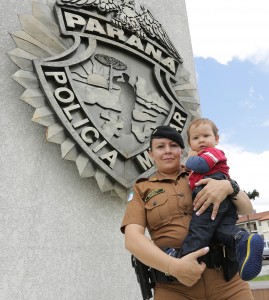 Danusa gosta de usar o dia de folga para passear com os filhos. Foto: Giuliano Gomes