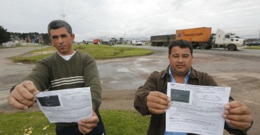 Gilberto e Radar consideram abusivas as multas recebidas no Contorno Sul e já recorreram. Foto: Felipe Rosa