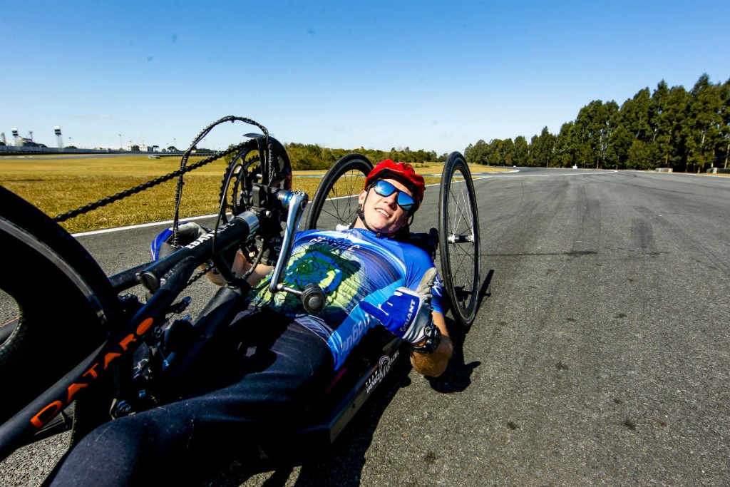 Diogo: "A única derrota é não tentar". Foto: Lineu Filho