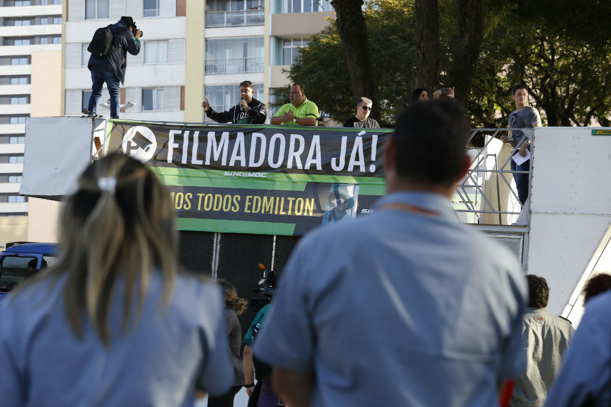 Trabalhadores do transporte coletivo pedem câmeras em todos os ônibus. Foto: Átila Alberti