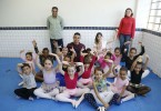 Doações ajudaram meninas do ballet em apresentação. Foto: Felipe Rosa