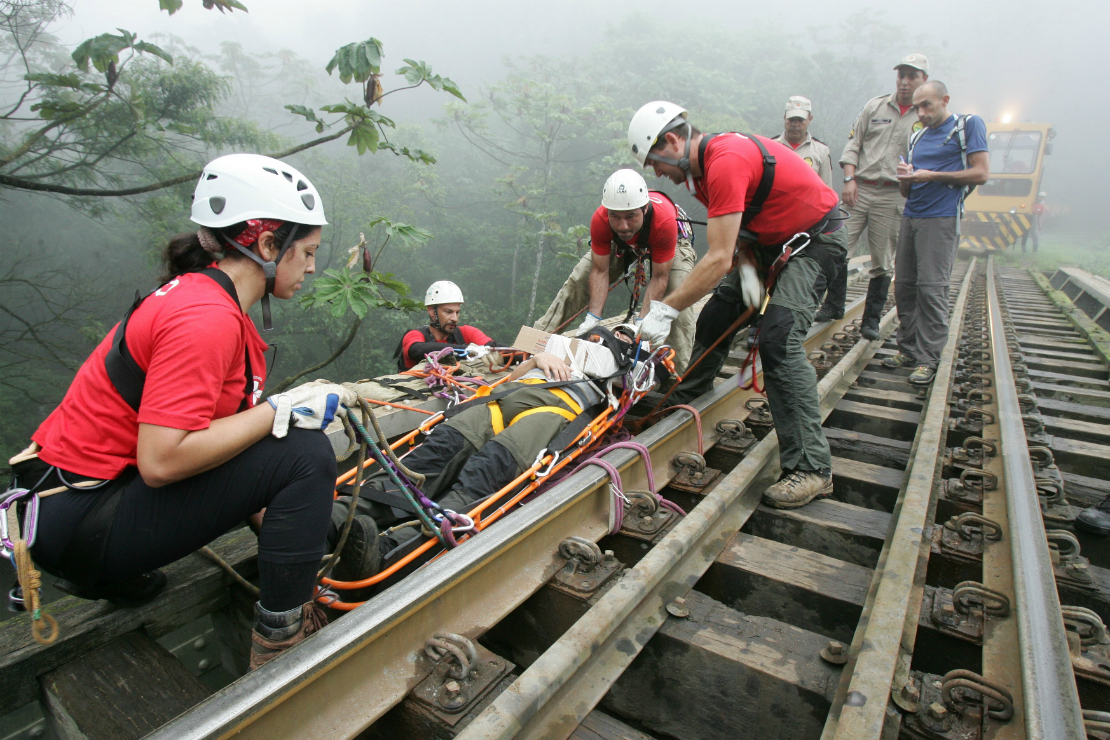 Resgate realizado pelos voluntários do Cosmo. Foto: Arquivo
