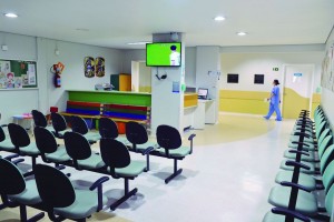 Melhorias em ambientes do Hospital Erasto Gaertner devido a doações de seus padrinhos e colaboradores. Foto: Marco Charneski