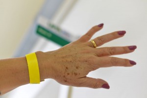 Cor da fita define prioridade do atendimento. Foto: Marco Charneski