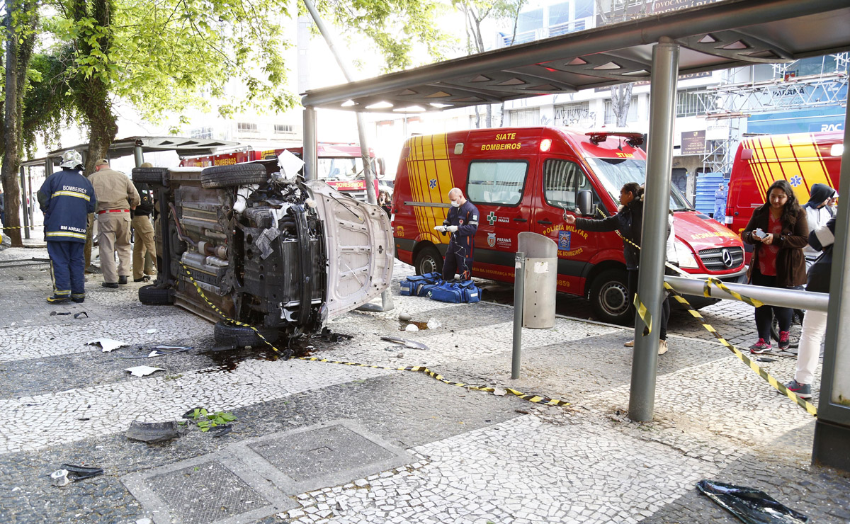 A Avenida Marechal Floriano Peixoto é a campeã de acidentes. Foto: Aniele Nascimento