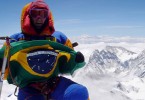 Segunda vez de Waldemar Niclevicz no Pico Everest, em junho de 2005. Foto: Arquivo pessoal.