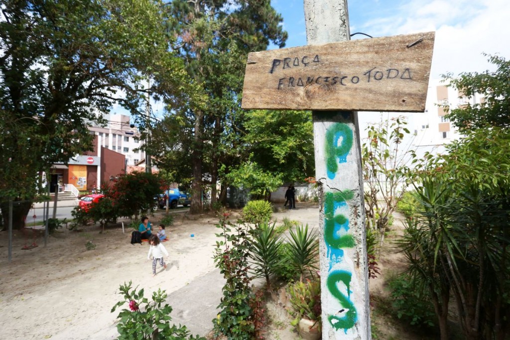 Moradores do Juvevê reclamam de barulho em terreno que era cuidado pelo senhor Francisco Toda, morador do bairro. Foto: Marco Charneski/Tribuna do Paraná