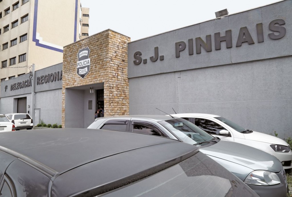 Fachada da delegacia de São José dos Pinhais, na Grande Curitiba. Foto: Aniele Nascimento/Arquivo/Gazeta do Povo