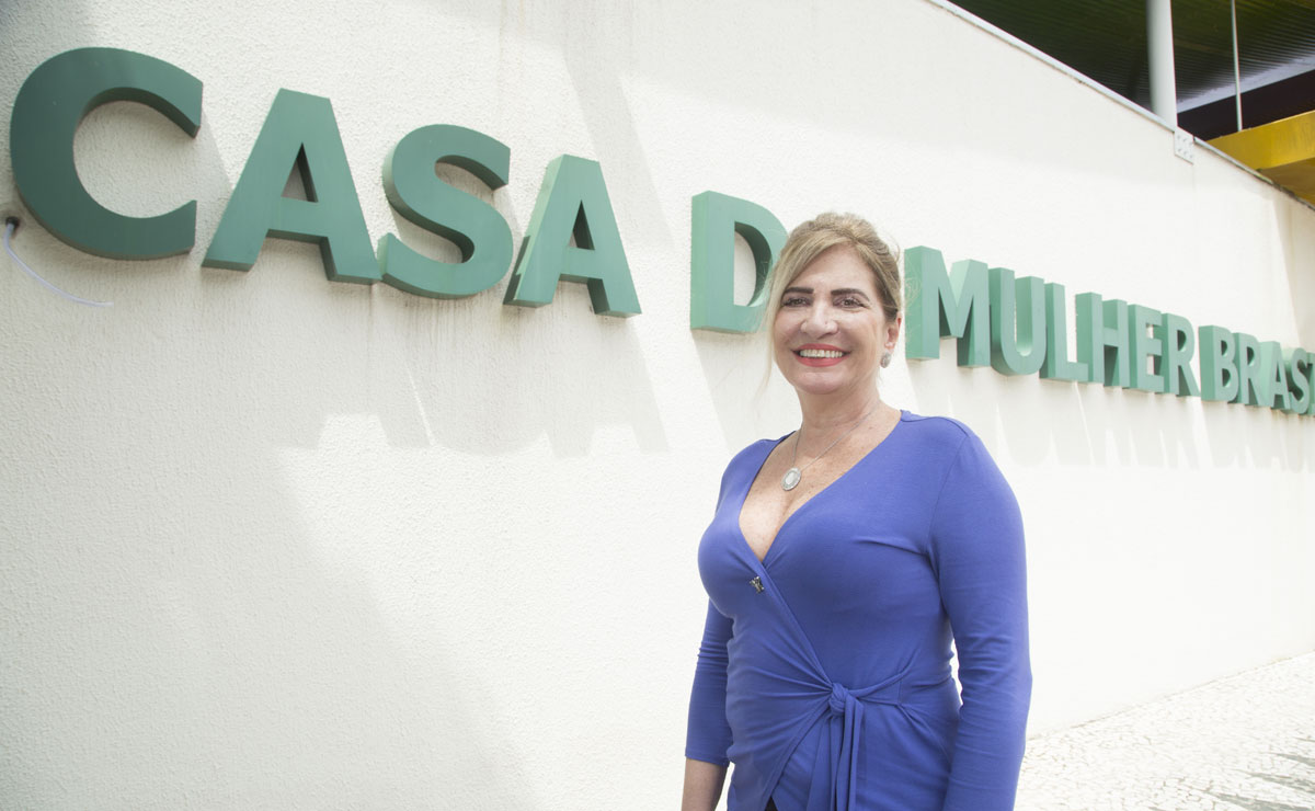 Sandra Praddo, coordenadora-geral da Casa da Mulher Brasileira. Foto: Felipe Rosa.