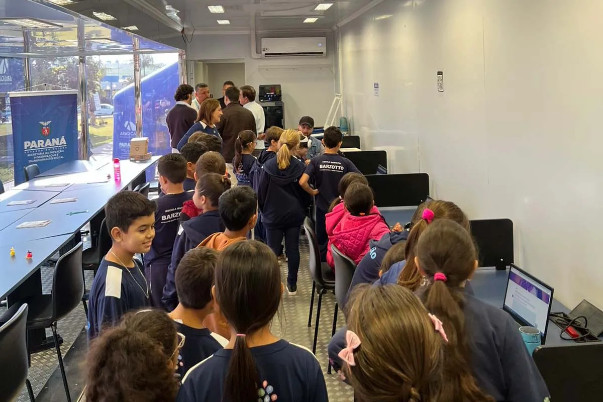 Carreta da Inovação oferece atividades gratuitas em Jussara de 9 a 12 de maio