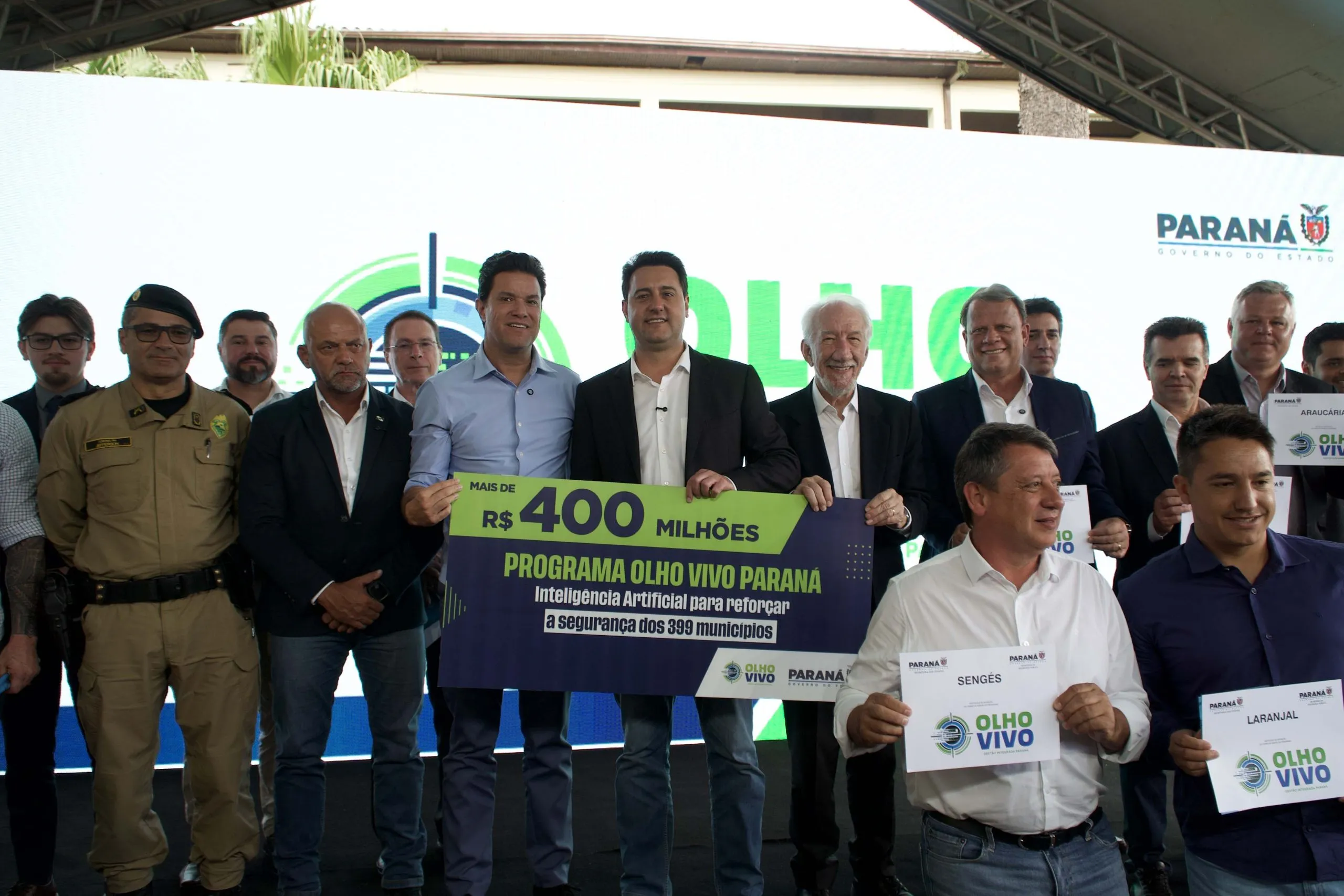 Paraná lança 2ª fase do Programa Olho Vivo com 21,5 mil novas câmeras