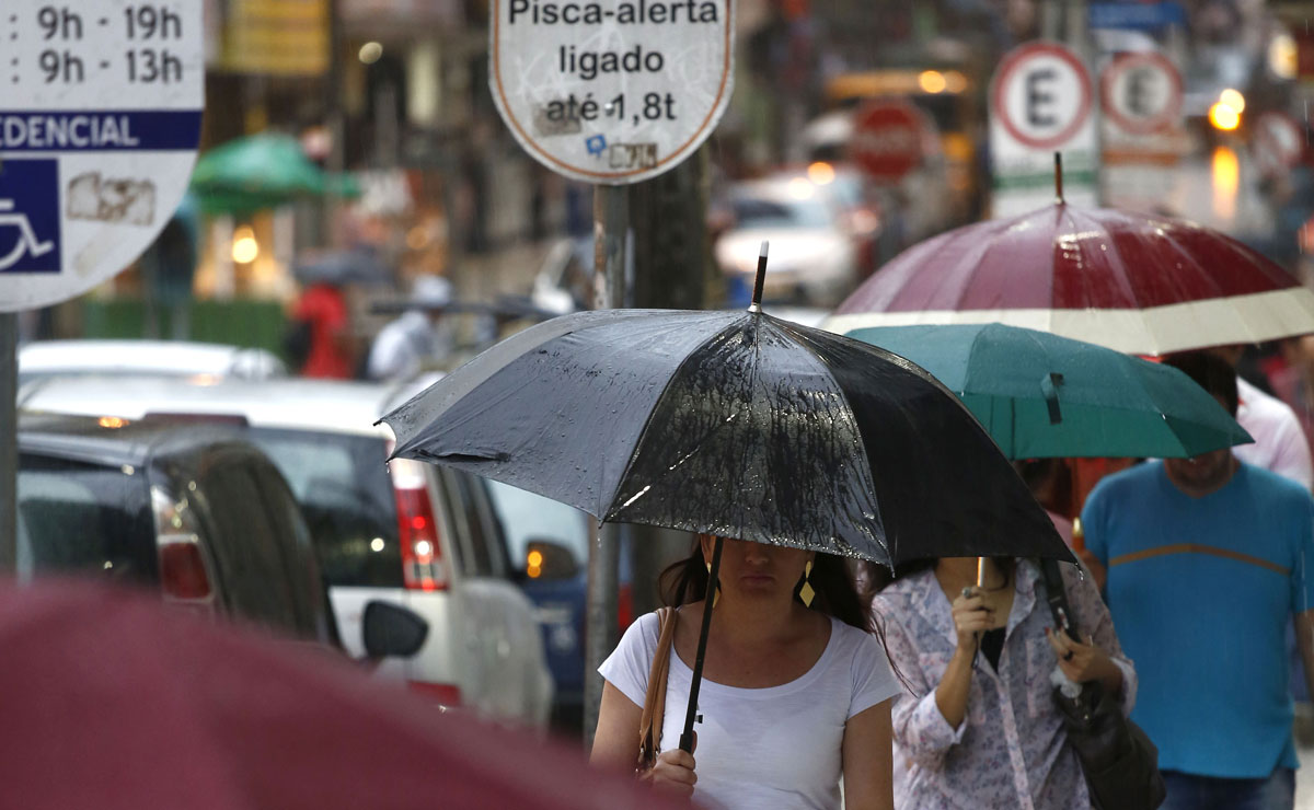 chuva em curitiba