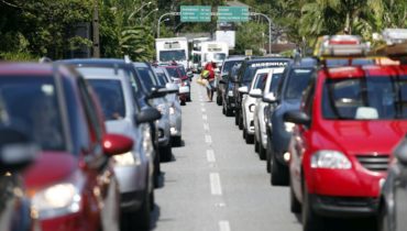 Temporada de praia - trânsito agora