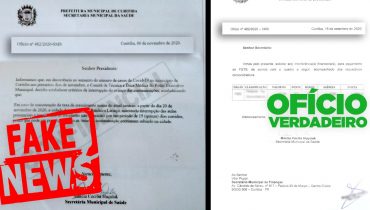 fake news bandeira laranja