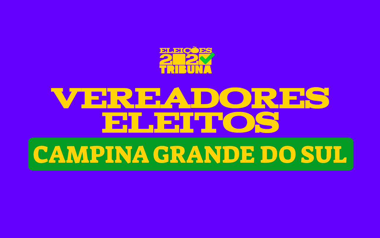 confira os vereadores eleitos em campina grande do sul nas eleições 2020
