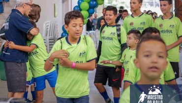 Projeto Maestro da Bola promete fazer a alegria das mais de 1.500 crianças