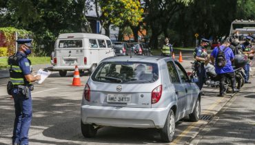Guarda Municipal faz blitz em Curitiba