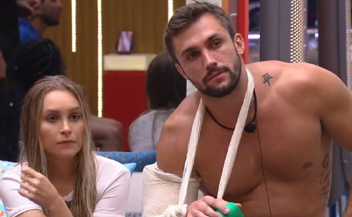arthur se machuca em prova do líder e recebe atendimento médico