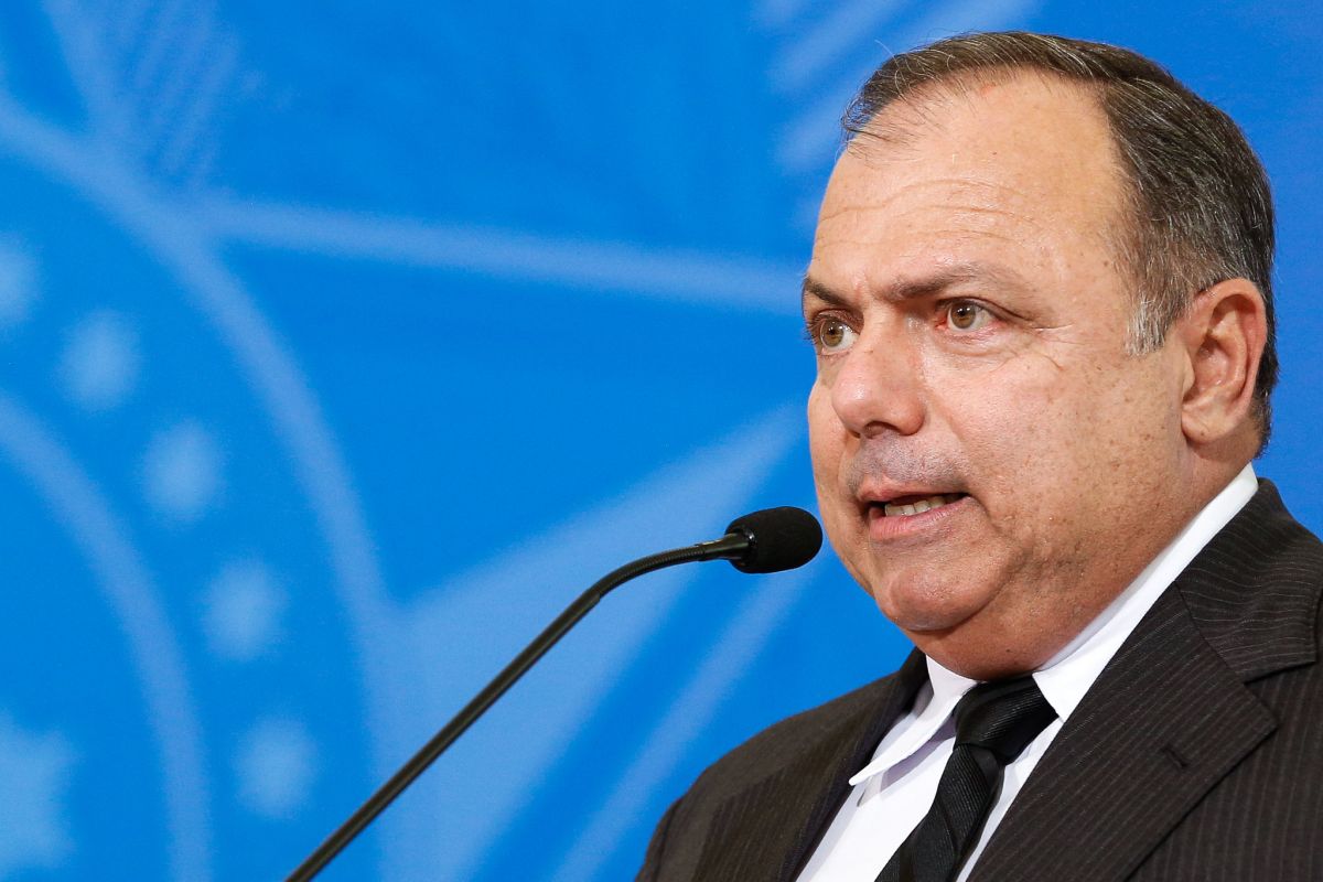 ministro da Saúde Eduardo Pazuello