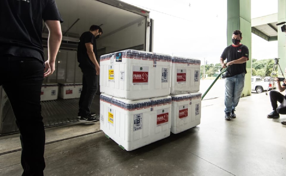 Paraná recebe doses de vacina