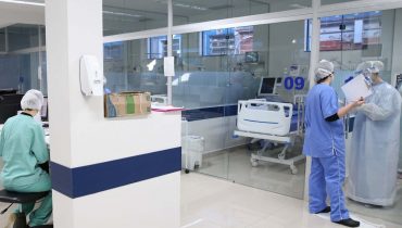 UTI covid-19 em hospital do Paraná