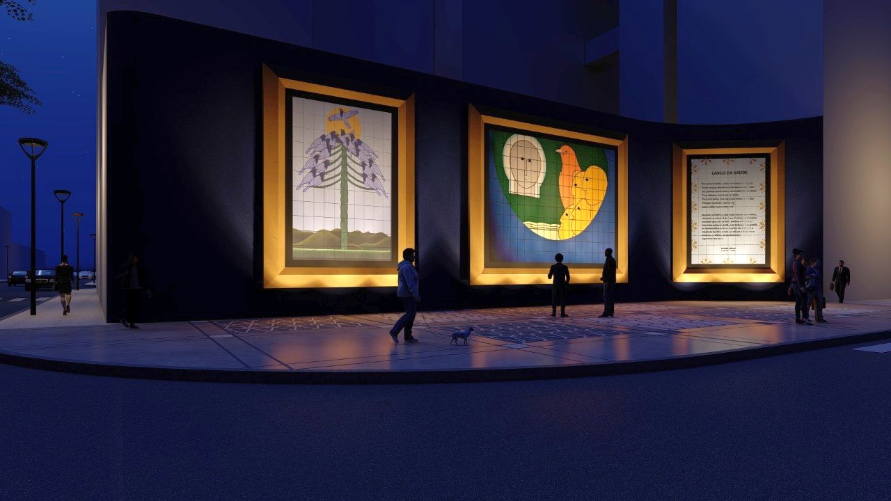 Praça "Memorial da Saúde" é construída em Curitiba