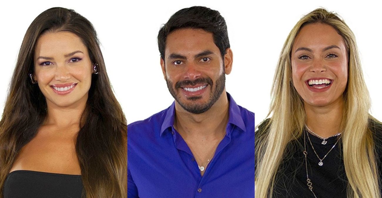 Juliette, Rodolffo e Sarah no paredão do BBB