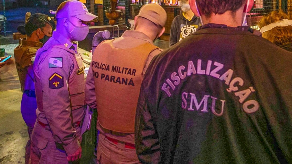 aifu fiscalização na pandemia em Curitiba