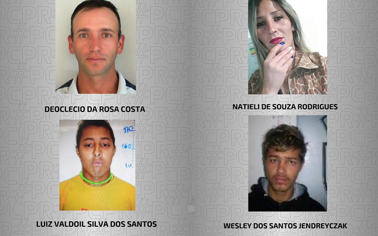 Polícia pede ajuda da sociedade para encontrar foragidos