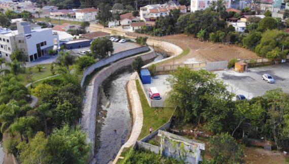 Obras no Rio Bacacheri Mirim estão concluídas