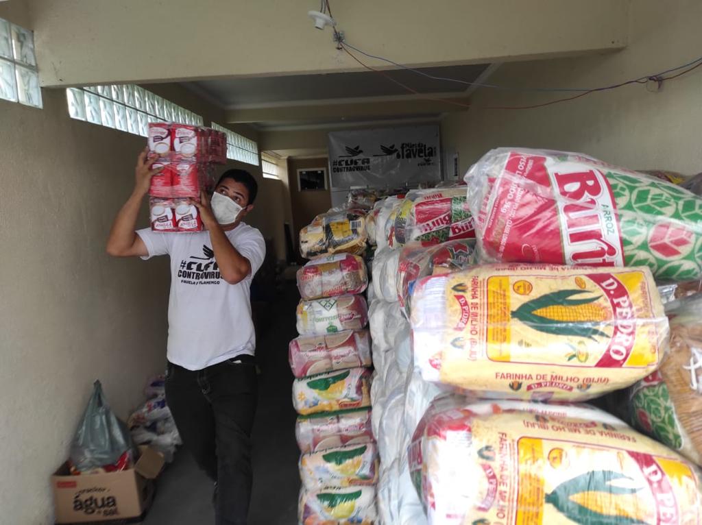 Campanha já arrecadou 250 toneladas. Você também pode ajudar nessa corrente.