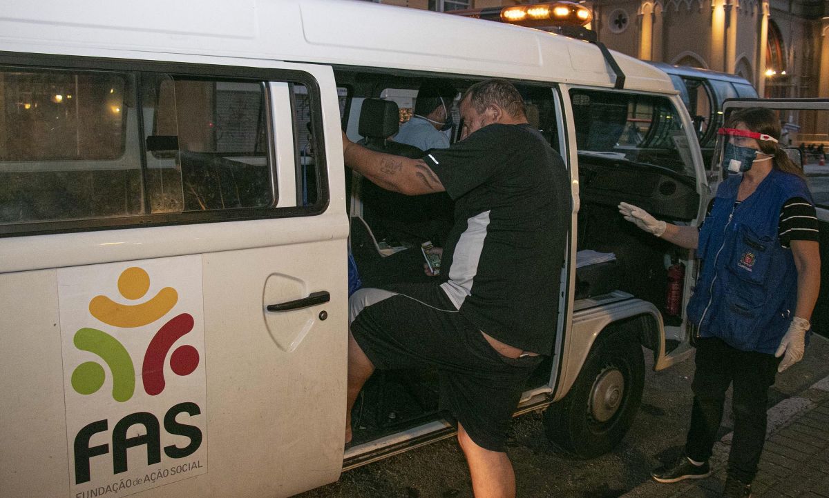 FAS quer proteger moradores de rua em vulnerabilidade na cidade de Curitiba