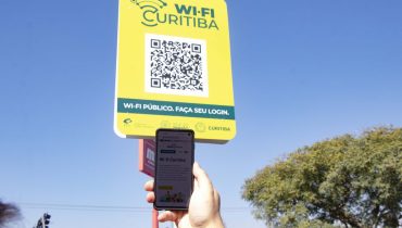 Wi-fi gratuito nas ruas de Curitiba