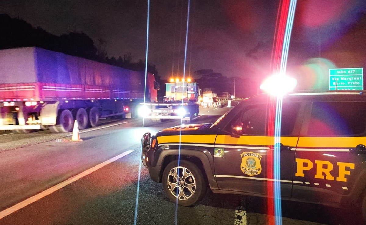 motociclista morreu na hora em acidente na br-376