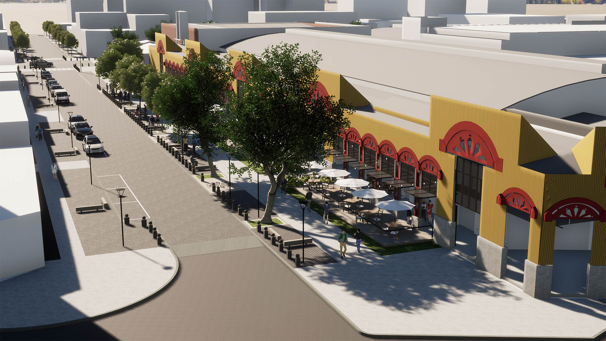 Área do Mercado Municipal de Curitiba será revitalizada.