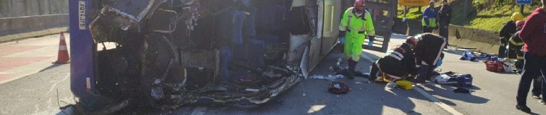 treinador relata pânico dentro de ônibus antes de acidente