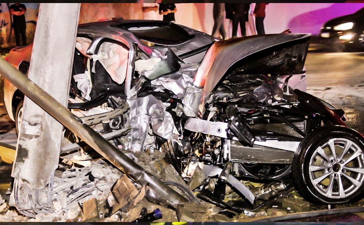 acidente com bmw em Curitiba