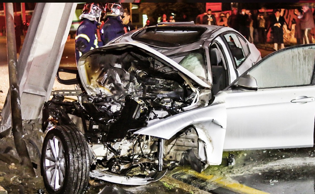 acidente com bmw em Curitiba