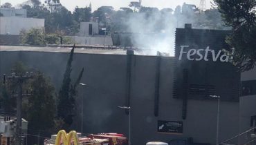 incêndio nas Mercês em Curitiba