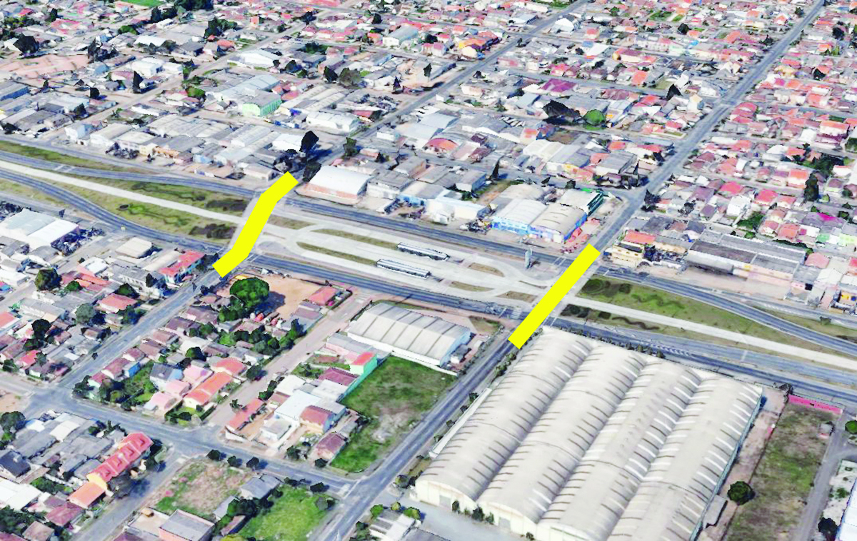 Trincheiras no Xaxim, em Curitiba