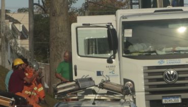 obra emergencial sanepar