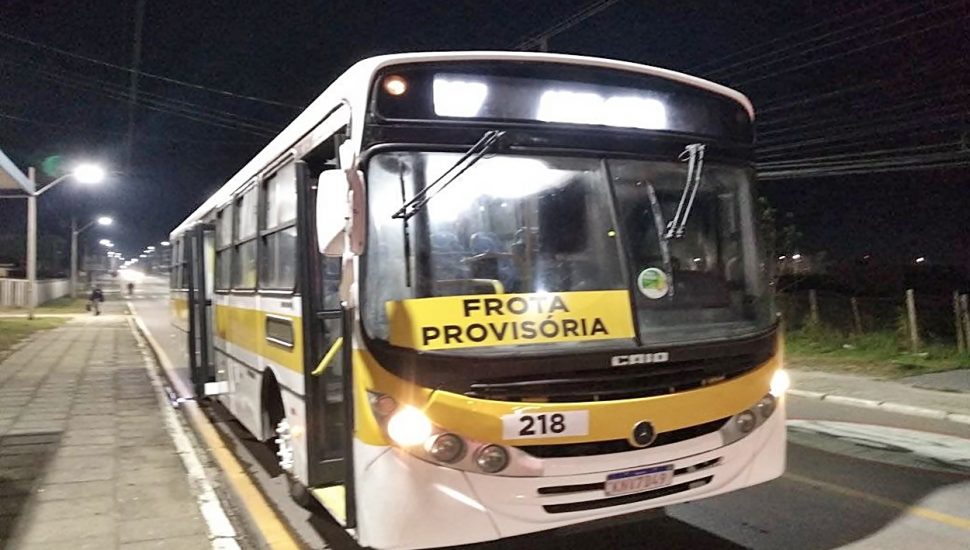 ônibus da triar de Araucária quebram no primeiro dia