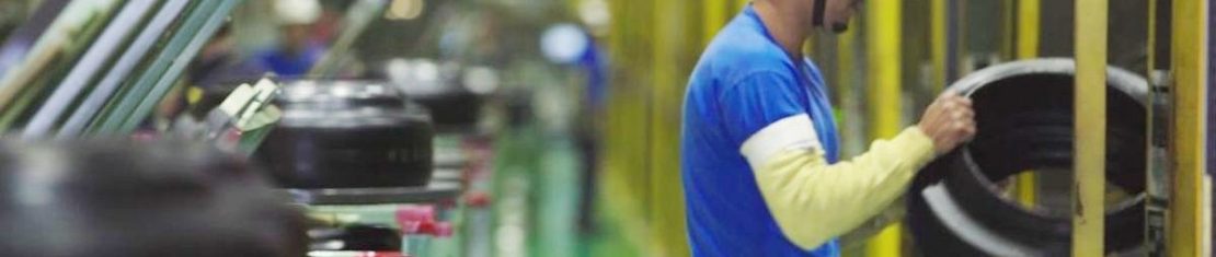 fábrica de pneus na RMC