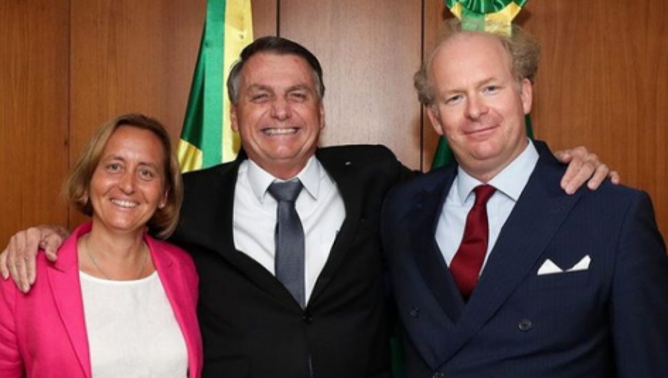 bolsonaro e deputada alemã