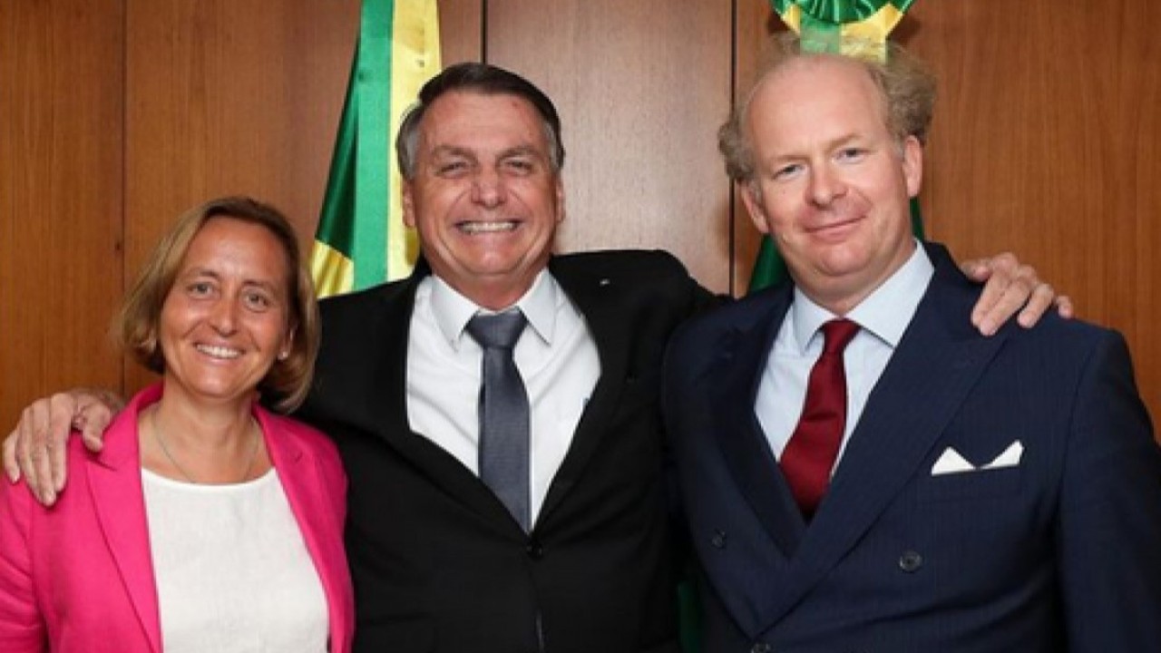 bolsonaro e deputada alemã