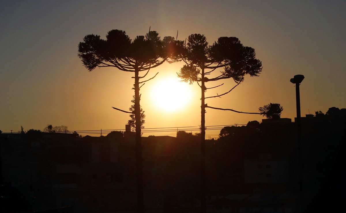 tempo seco em curitiba