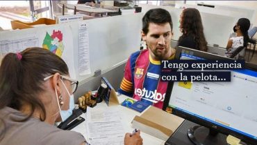 Messi na "fila" do emprego