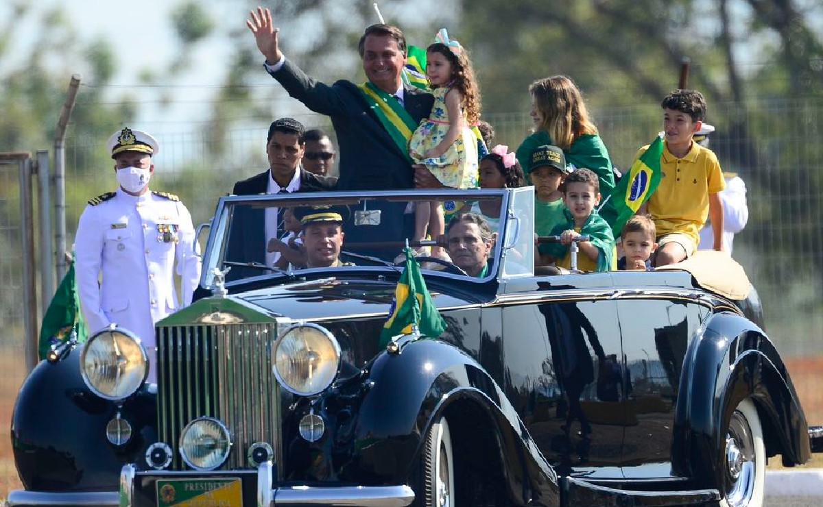 Bolsonaro rolls royce piquet