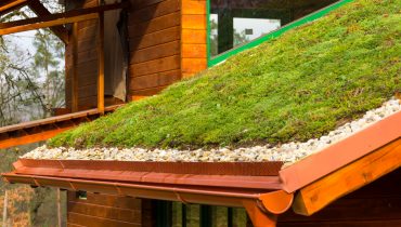 Telhados verdes ajudam a absorver água da chuva e garantem casa mais silenciosa | Foto: Shutterstock